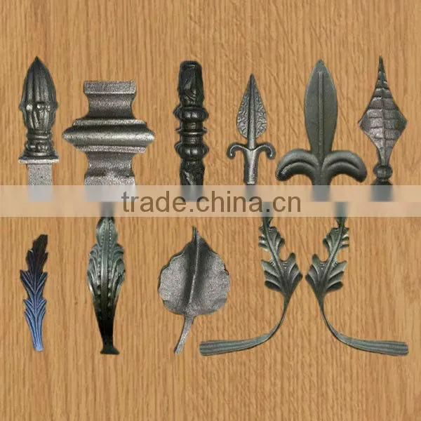 wrought steel flowers