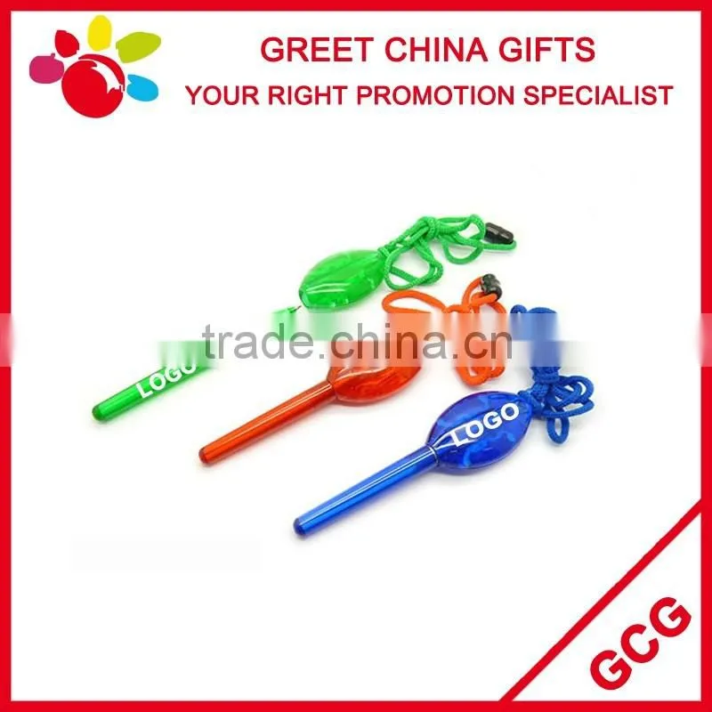 Promotional Customized Logo Click Wooden Bamboo Ball-Point Pen with Plastic Clasp