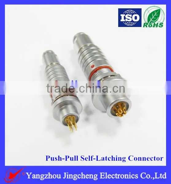 Push-Pull Self-Latching Connector