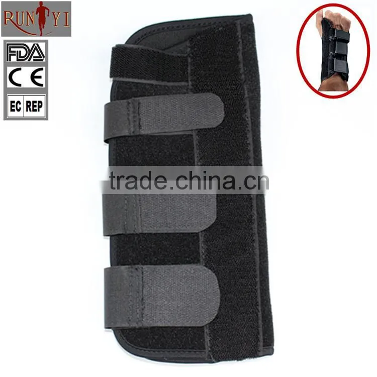 BREATHABLE MEDICAL WRIST SUPPORT BRACE SPLINT CARPAL TUNNEL ARTHRITIS SPRAIN