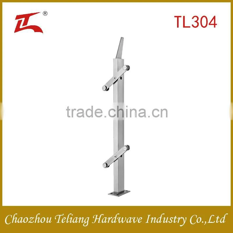 stair glass railing prices/stainless steel cable railing