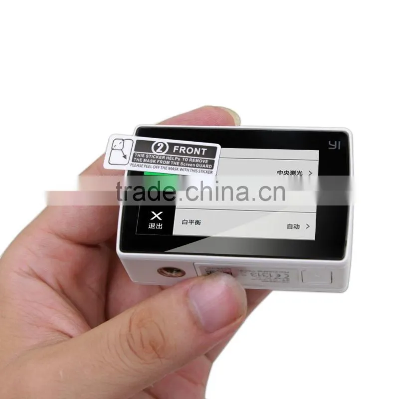 New Xiaomi Yi 2 4K LCD screen protector film with Ultra thin and clear features