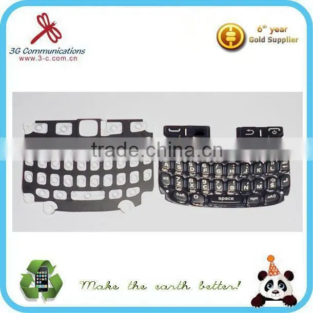 mobile phone color keypad for Blackberry Torch 9800 English keypad for blackberry bb 9800 9810 keypad frame