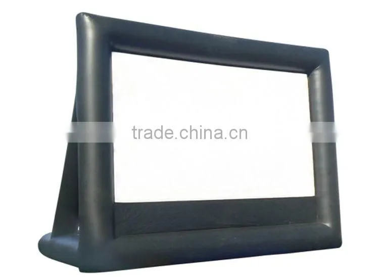 EN71 inflatable movie screen, portable advertising movie screen for sale