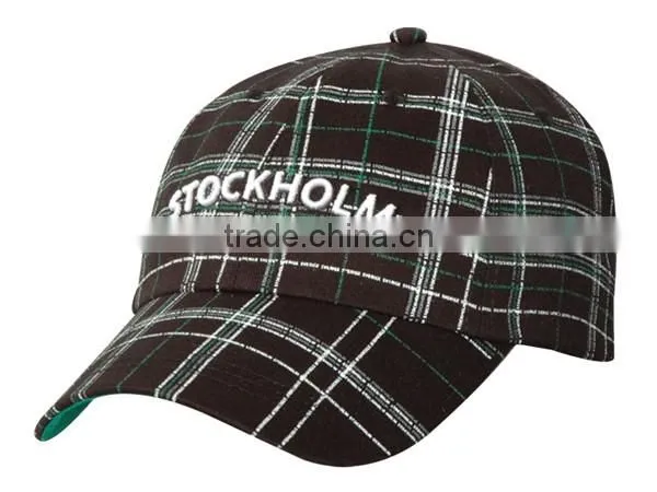 fashion High Quality Baseball Hats Top Quality Custom fiber optic Baseball Cap with leds(REACH)