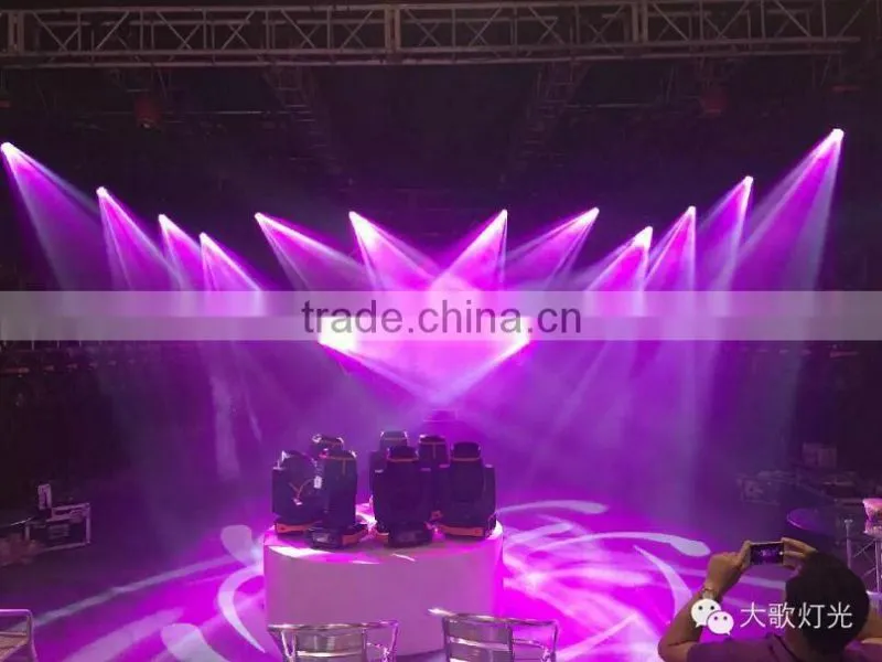 Professional DAGE 16R 300w led moving head spot linear zoom with 24 prism effects