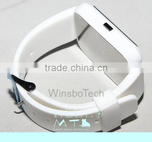 Top sale bluetooth handsfree watch with mp3 player for U8