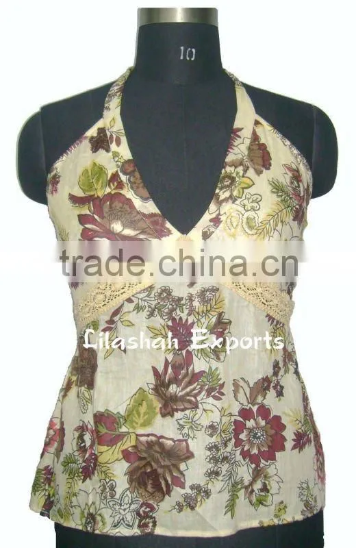2786 Cotton Summer top beach wear tops Algadon blusa Tirante vetement femme ladies wear tops beachwear blouse women summer tops