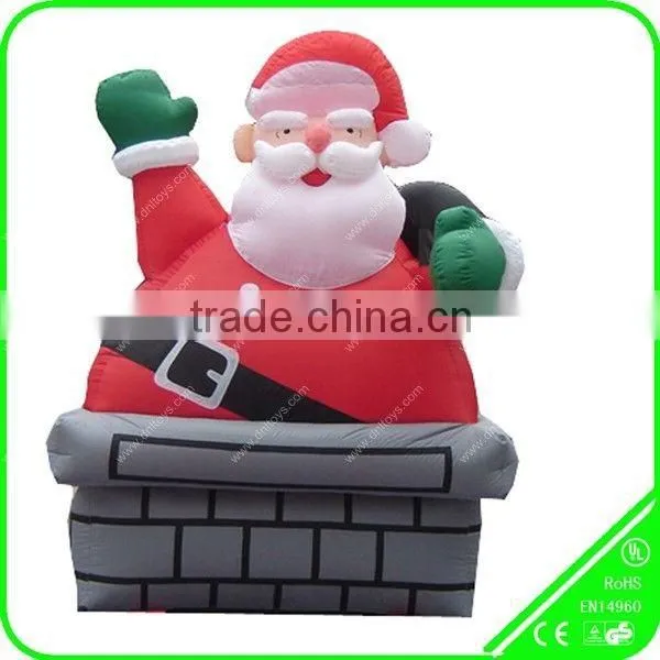 Hot Sale Christmas Decoration with inflatable penguin toy
