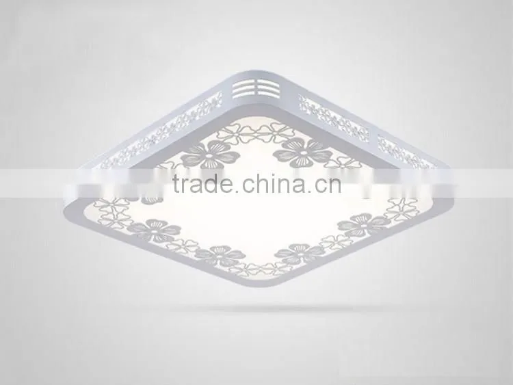 Unique Carving Design Square LED Ceiling Lights 230V Cheap Ceiling Lights