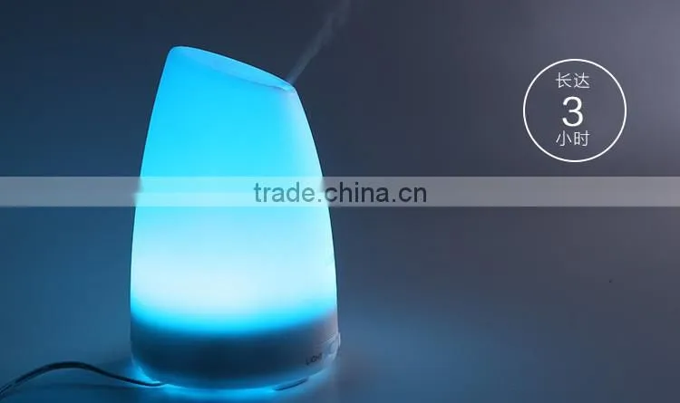 Big Promotion Colorful LED Aroma 100ml Portable Essential Oil Diffusers Wholesale