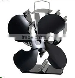 2-bladed heat powered stove fan nickel