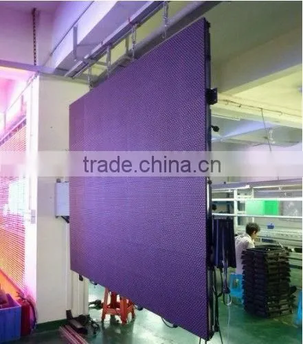 die-cast aluminum led display, Indoor 5.5kgs light wight P6 Die-casting aluminum cabinet LED display