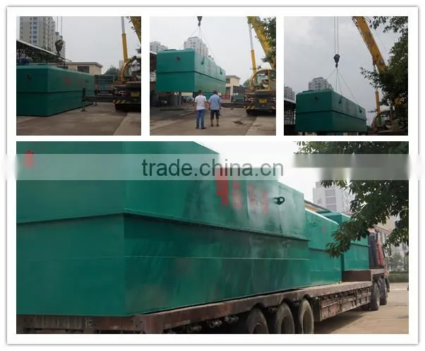 ISO 9001 sludge dewatering machine belt type press filter machine in waste water treatment plant