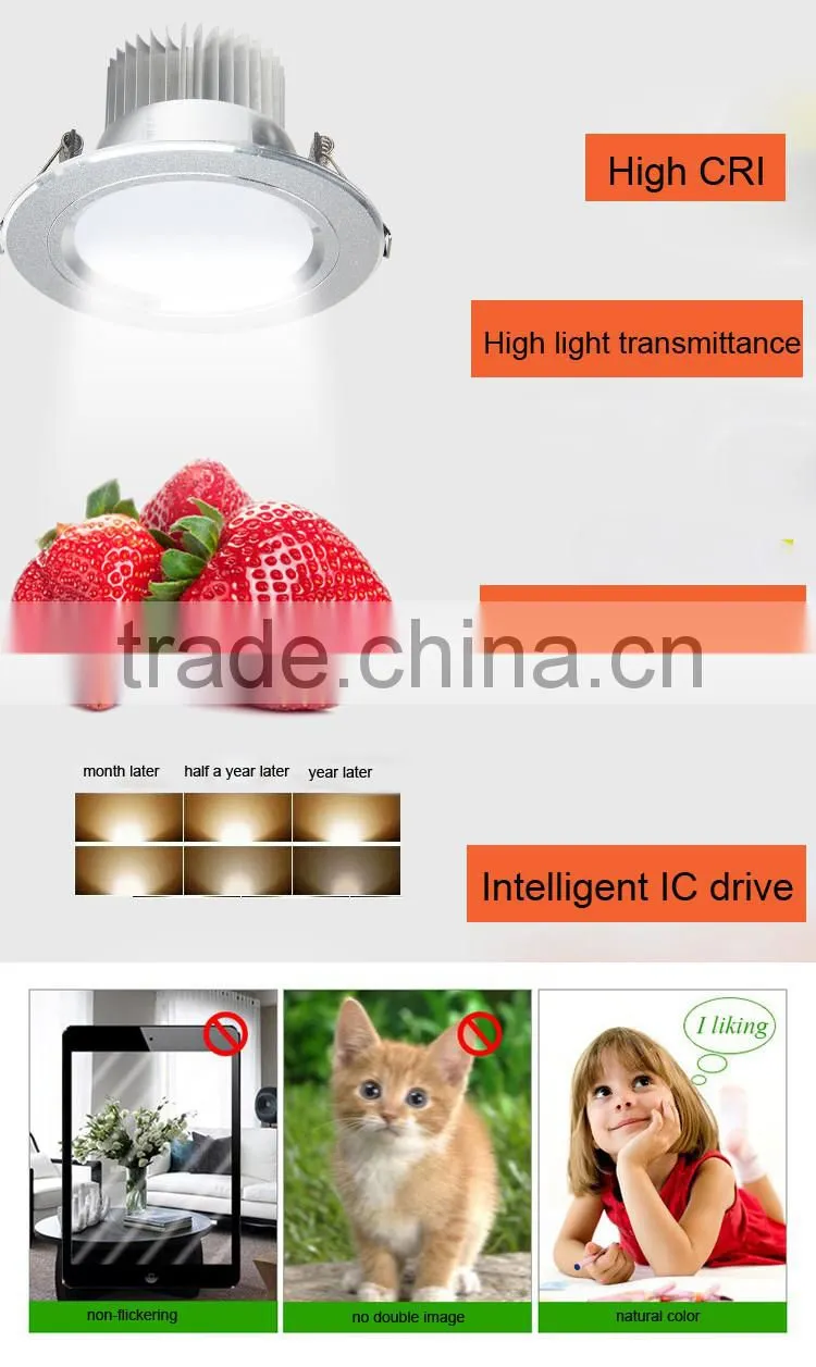 High lumen 12wv15w led downlight ,led downlight led ,hot sale CE ROHS led downlight price
