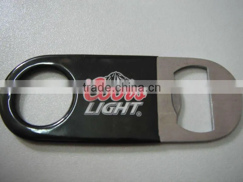 stainless steel wine corkscrew, flat bottle opener