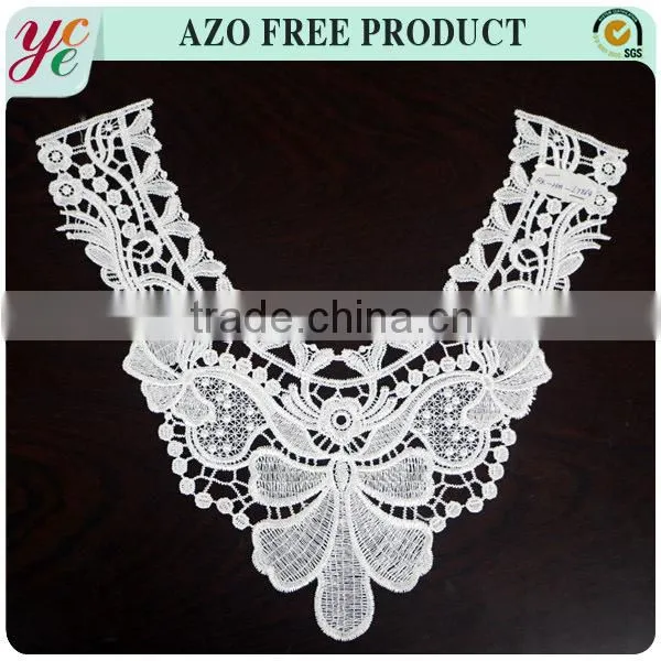 Hot sale fancy ladies dress crochet lace collar