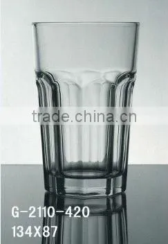 12oz glass beer or water cup