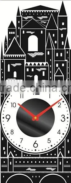 Home Decoration Art Customized Wall Clock Sticker