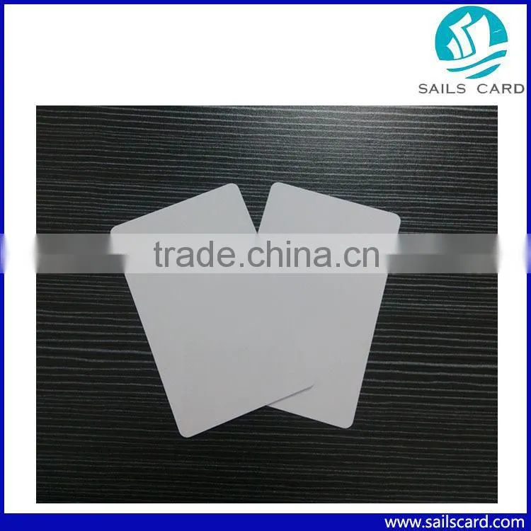 125khz TK4100 EM Chip Blank PVC Plain White ID Card