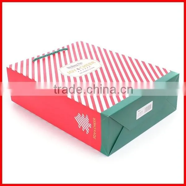 Hot Sale Shopping Christmas Tree Printing Paper Bags For Christmas Day
