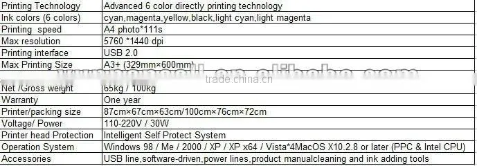 Factory price a3 colour printer