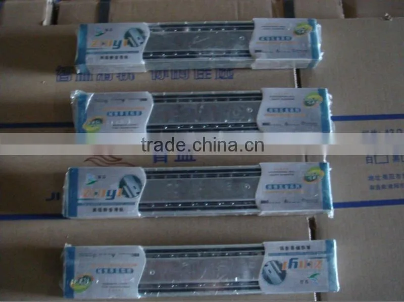 ZY:45mm ( 1.0*1.0*1.2mm )3-Fold Telescopic Drawer Slide