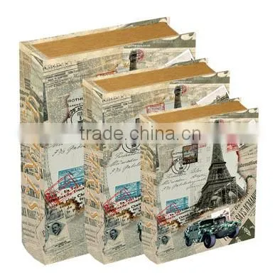 2016 Vintage Wooden Book Box