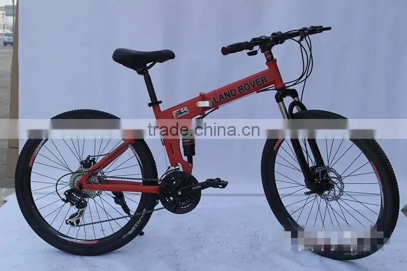 Mountain Bike 26-Inch High-Carbon Mountain Bike Dual Front And Rear Suspension Folding Mountain Bike Cycling Sell Like Hot Cakes