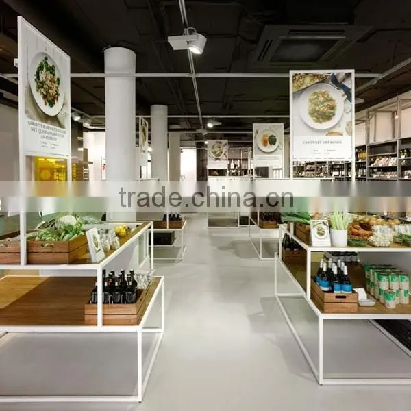 floor display,vegetable and fruit display shelves for supermarket