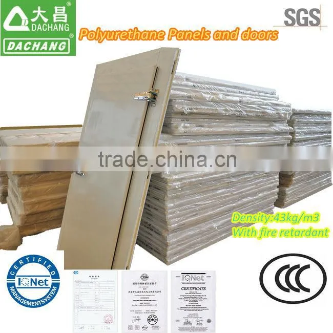 polyurethane insulation cold storage room door
