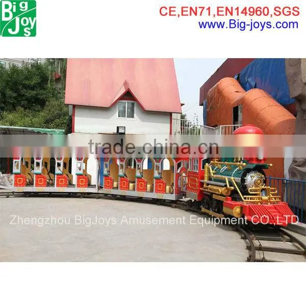 Customer design funny outdoor trackless electric train for kids for sale