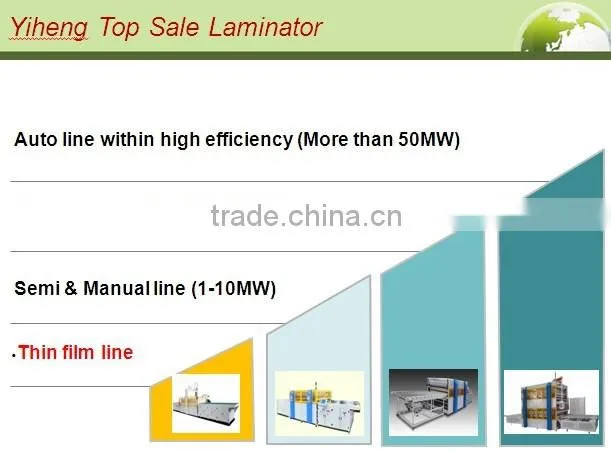Double-Stage Solar panel laminator annual capacity 50MW