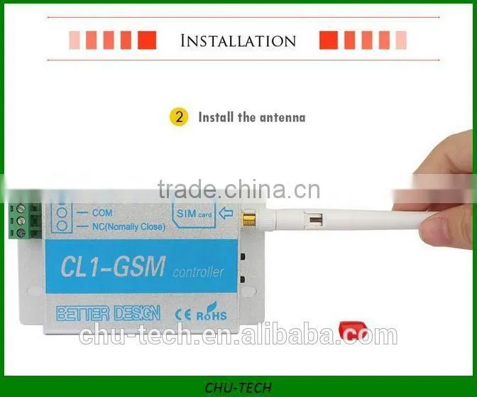 CL1-GSM Switch Controller Gate Opener Water Pump Motor Home Appliances on/off Control Secure-Using caller ID for identification