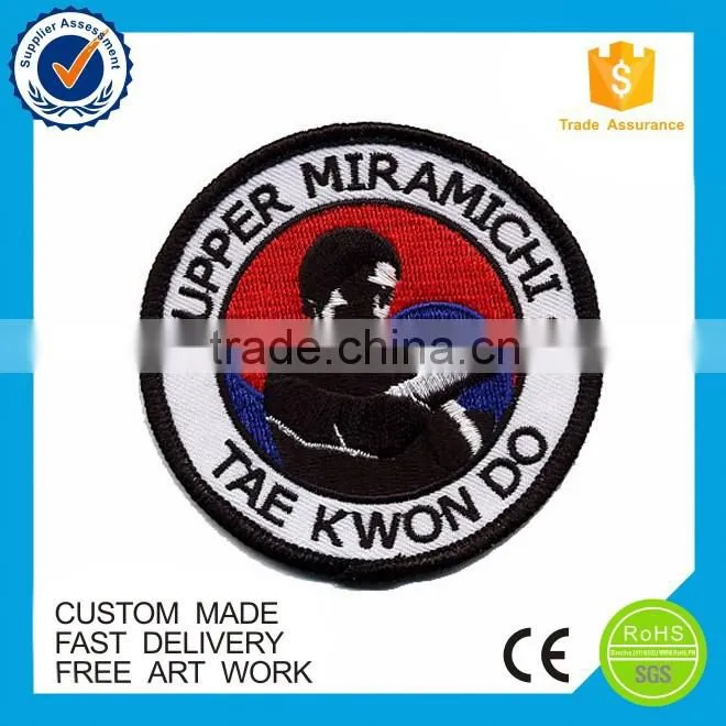 Cheap price wholesale college embroidered patches