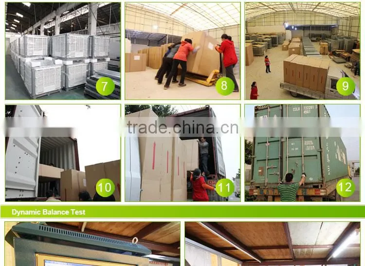 Professional stainless steel automatic shutter exhaust fan blades