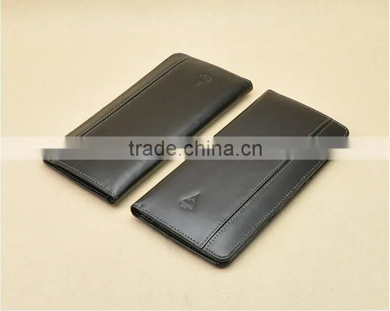 Top quality personality leather passport holder with Multi-function pocket