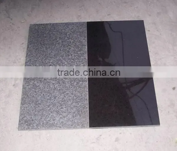 China Natural G684 Black Basalt Tile