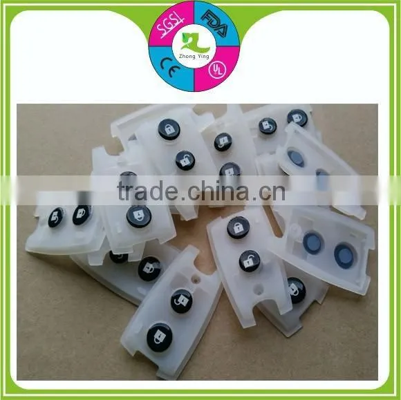 Custom waterproof electric keypad silicone keypad button rubber keypad