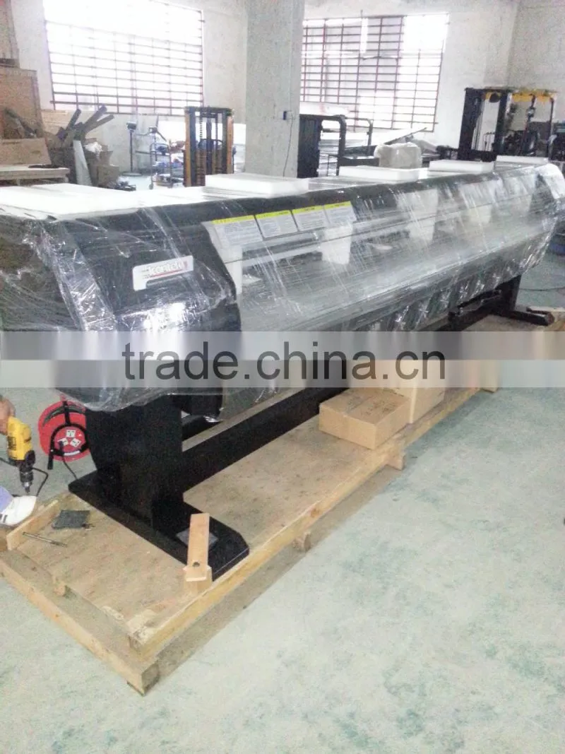 Icontek TW-3304HA large format solvent printer with SPT510/35PL