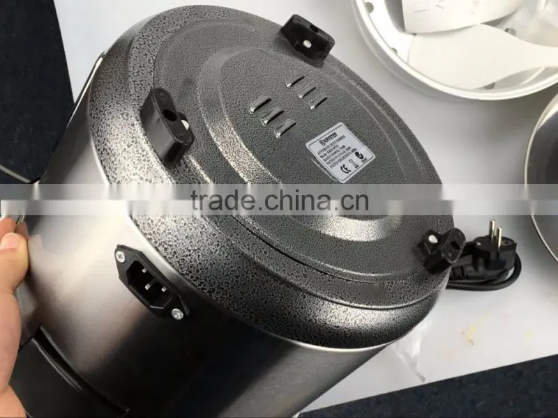 Whole body straight stainless steel rice cooker for UK market