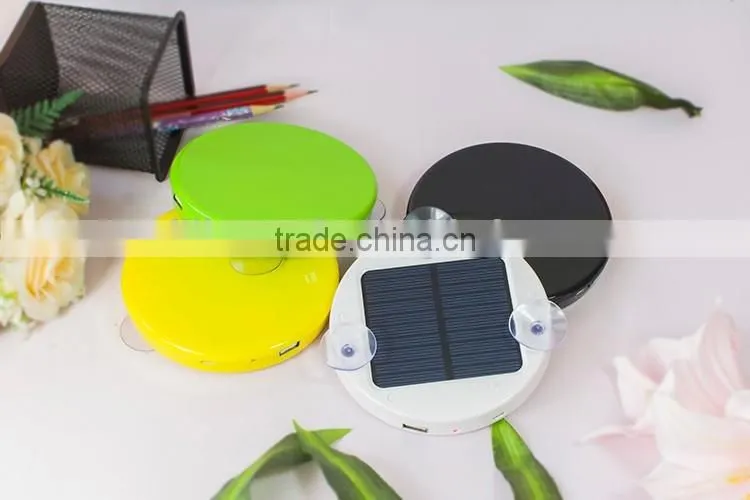private model solar power bank charger, universal portable power bank with dual output,solar mobile charger for digital products