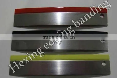 high flexible plastic pvc edge trim for mdf veneer sheet