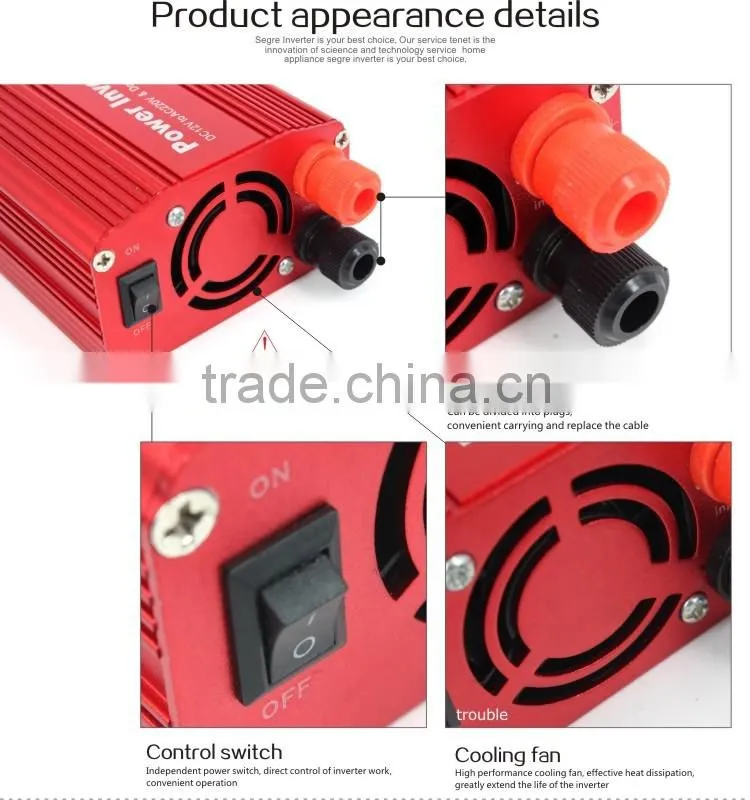 2016 power inverer 12V to 220V/110V wholesale 300w