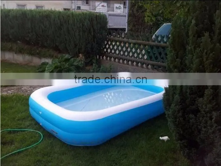 Wholesale inflatable swimming pool blog cover with seats for family