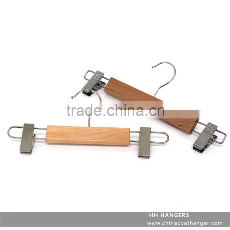 Luxury suit wood hanger,High quality clothing hanger,clothing hanger stand