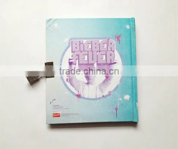 Note book w/lock & customer design