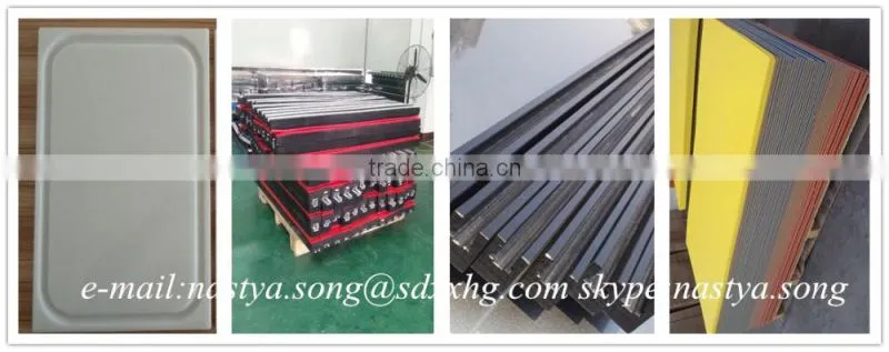 hdpe plastic cnc router machine manufacturing components/hdpe wear parts