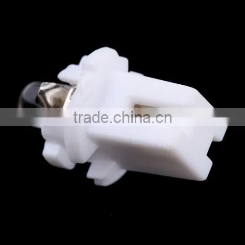 T5 B8.5D Car LED Indicator Light Gauge Speedo Dashboard Side Interior Lamp Bulb White