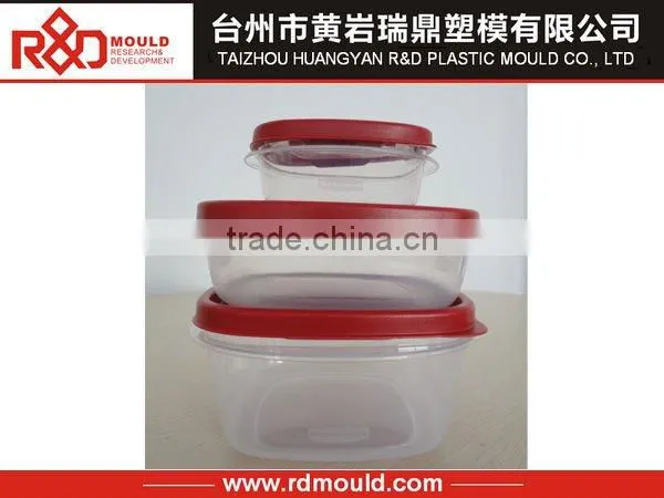 Plastic High-temperature heating food container mold